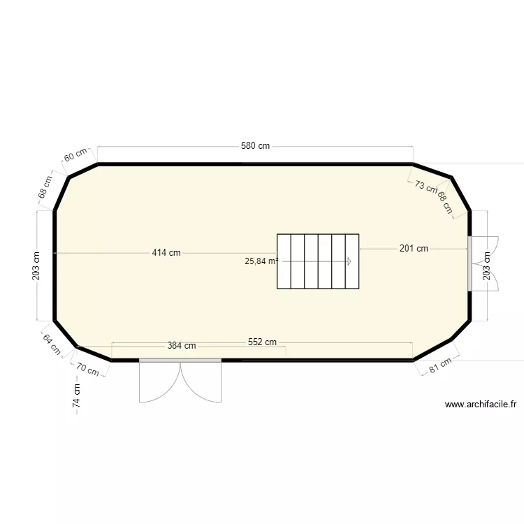 Plan serre V2. Plan de 