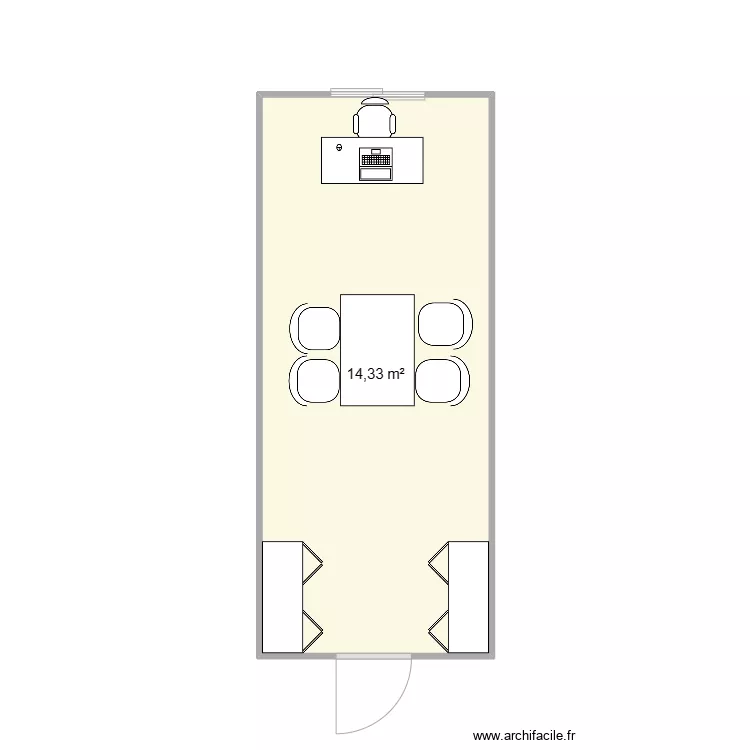 DESCORMES HERVE. Plan de 