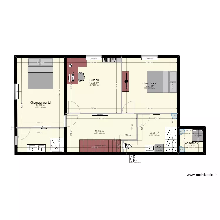 Plan Rdc V&eacute;rot . Plan de 