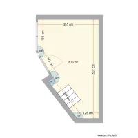 plan avant am&eacute;nagement otaku galerie gare