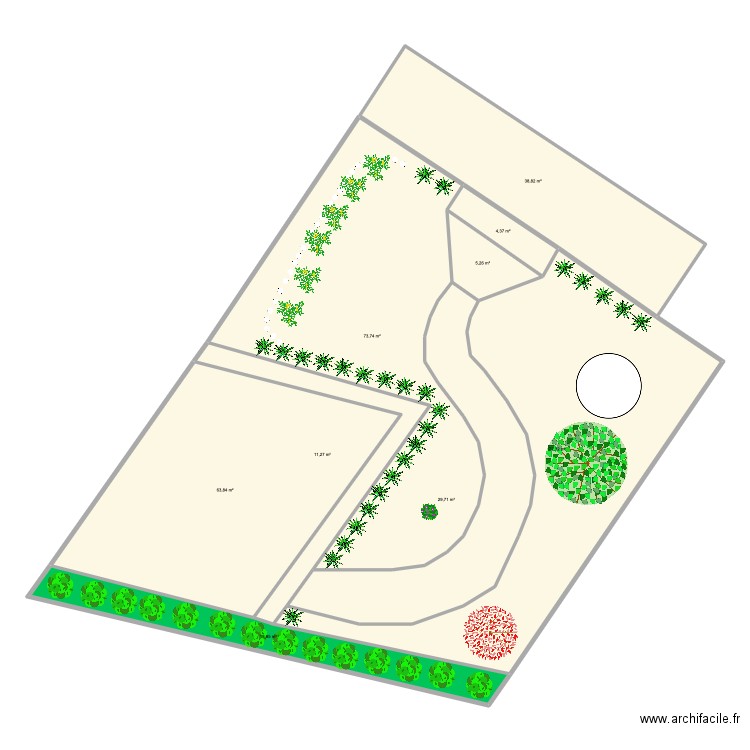 PLAN PAYSAGISTE. Plan de 9 pièces et 318 m2