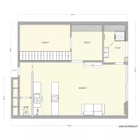 Garage Bi&egrave;vres plan  1