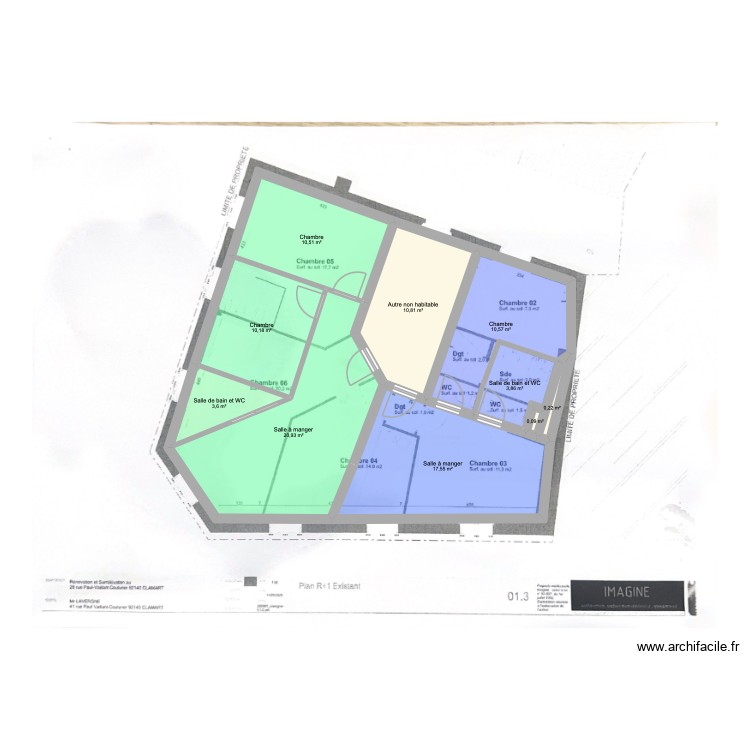 Paul Vaillant Etage1. Plan de 0 pièce et 0 m2