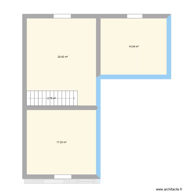 triponnez. Plan de 7  et 110 m²