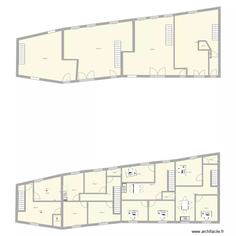 Batiment Saint Aubin Epinay / Elec. Plan de 