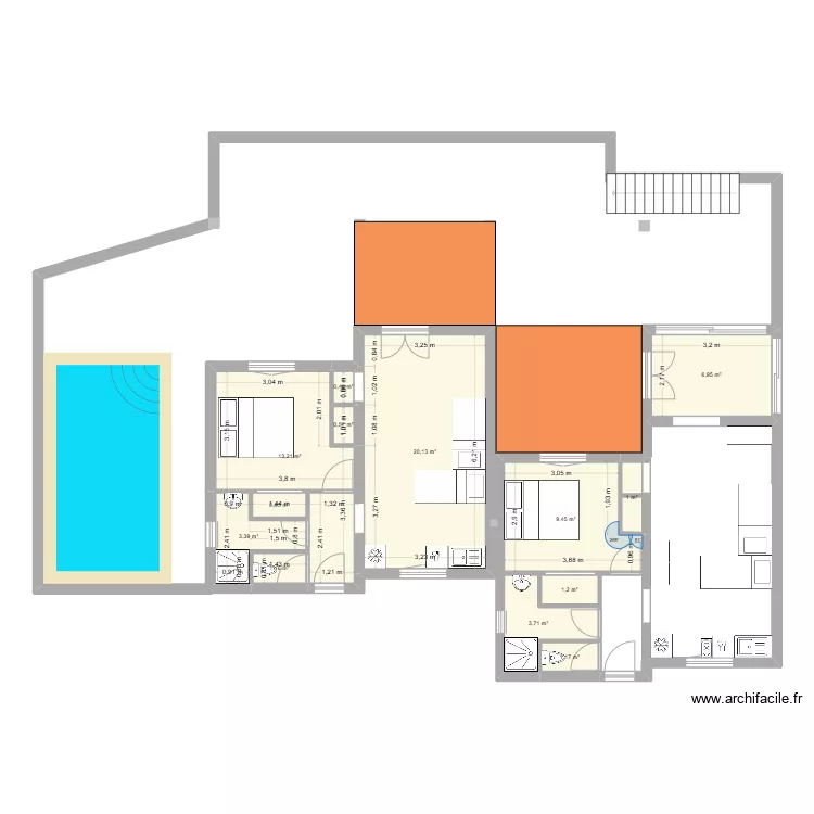 Belvedere Bougainvill&eacute;e Renov&eacute;. Plan de 