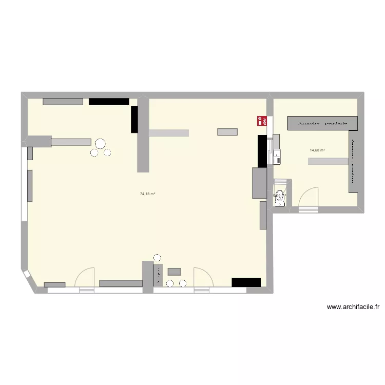 Avec une fleur. Plan de 