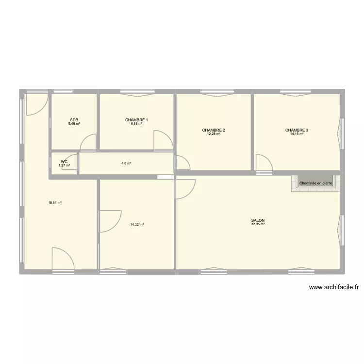 482 CHEMIN DU BOIS D'AUBIGNEY TEST 2. Plan de 10  et 112 m²