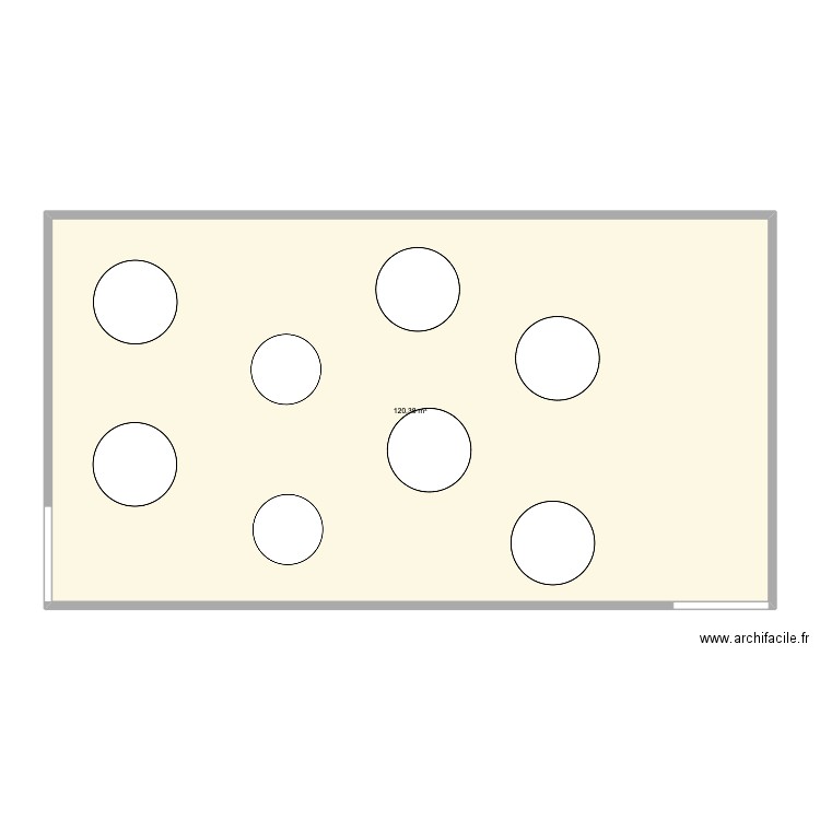 mariage table ronde. Plan de 0 pièce et 0 m2
