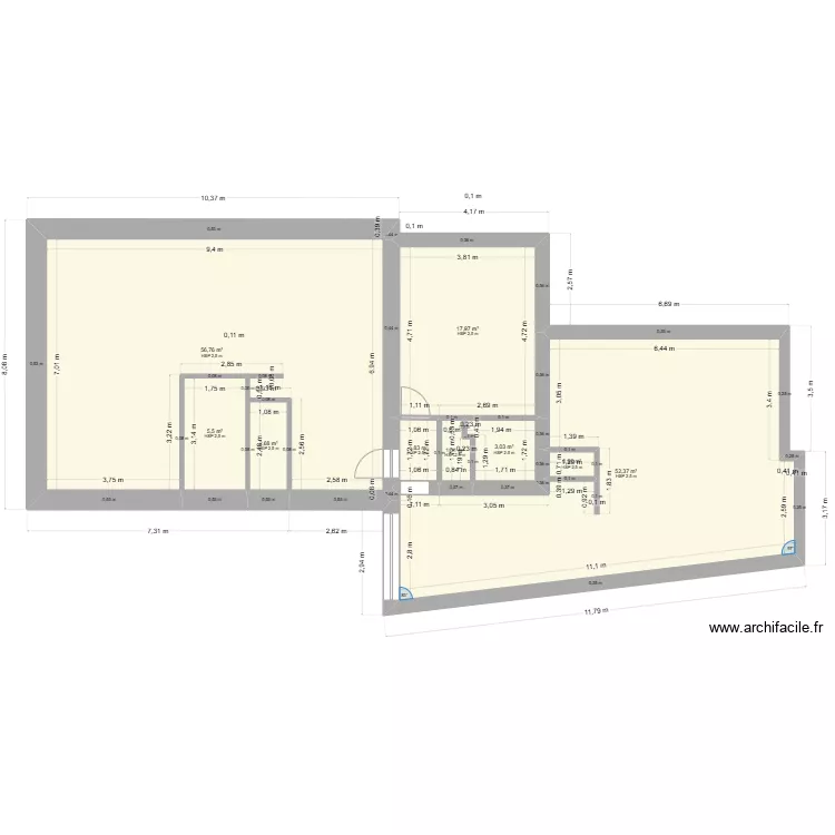 kloude - MAISON RICHE. Plan de 