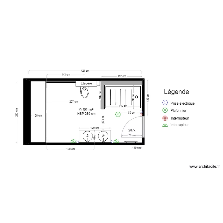 Projet Martin. Plan de 