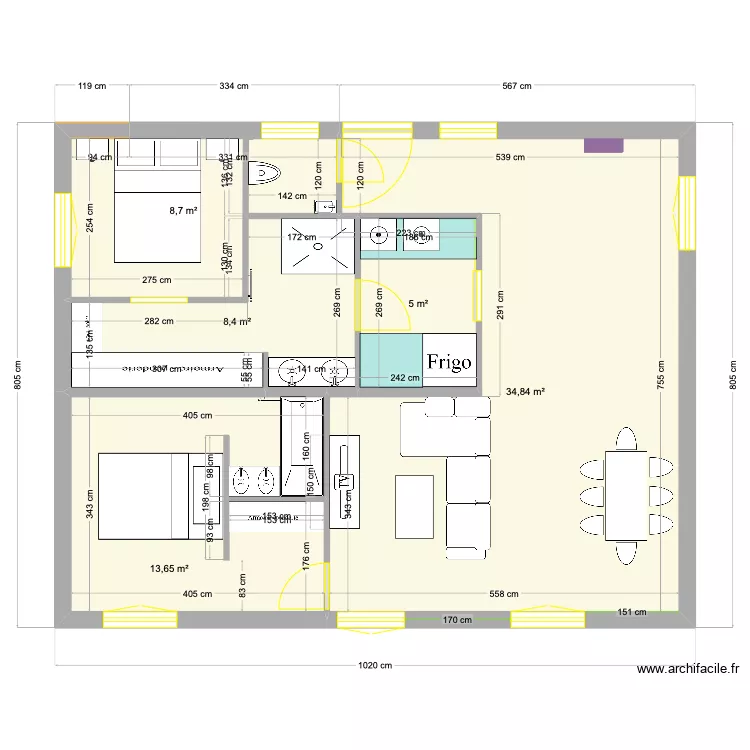 Bellet 4. Plan de 