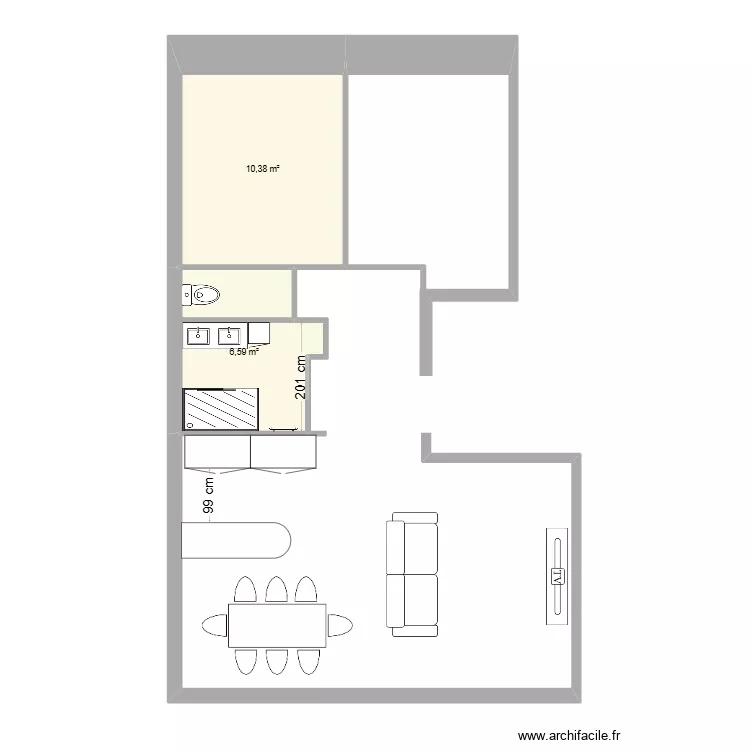 appartement mahau. Plan de 