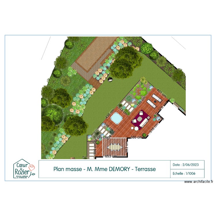 SAJEV - DEMORY. Plan de 0 pièce et 0 m2