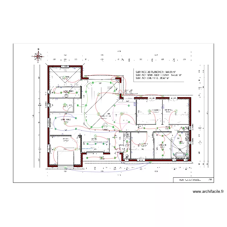 DELUC MORGANE. Plan de 
