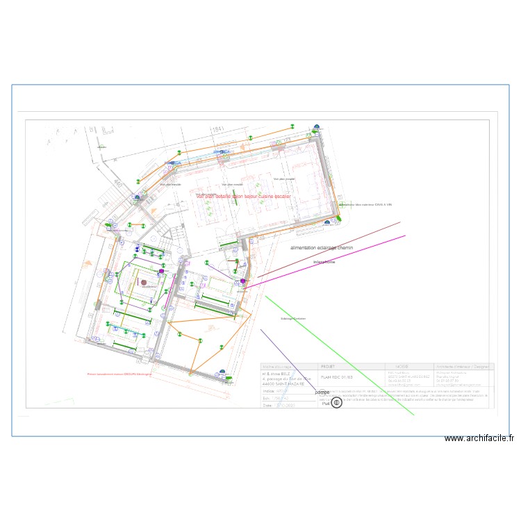 elec rdc 1123 def v2. Plan de 0 pièce et 0 m2