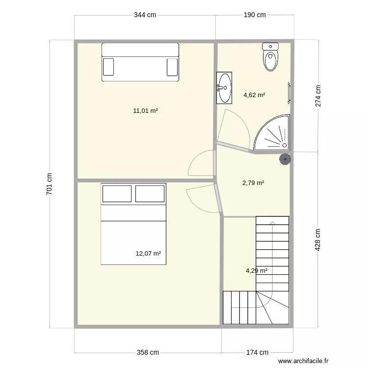 sdb. Plan de 