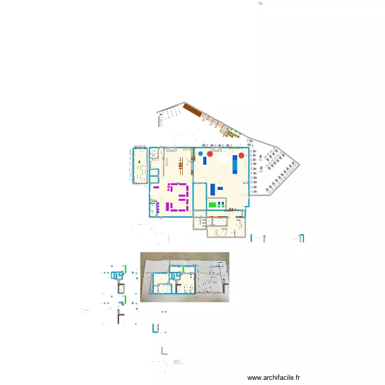St jean 25/26 c. Plan de 32  et 2987 m²