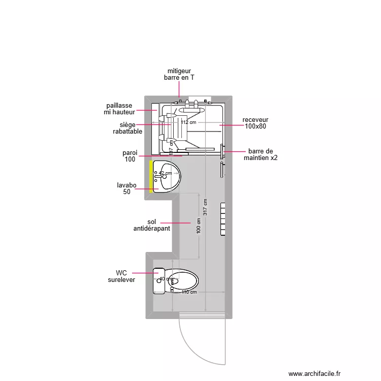 moh roussel. Plan de 