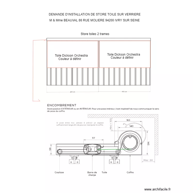 BEAUVAL. Plan de BEAUVAL. Plan de