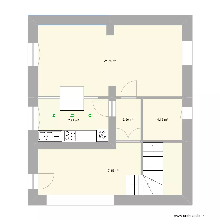 Grandpierre. Plan de 