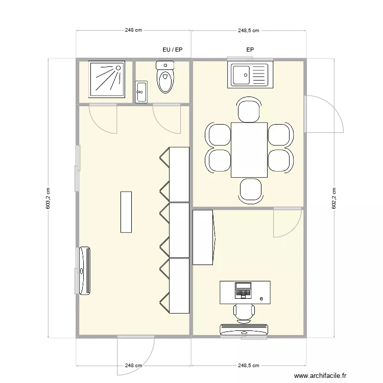 DELUERMOZ CHANTIER GENAS. Plan de 