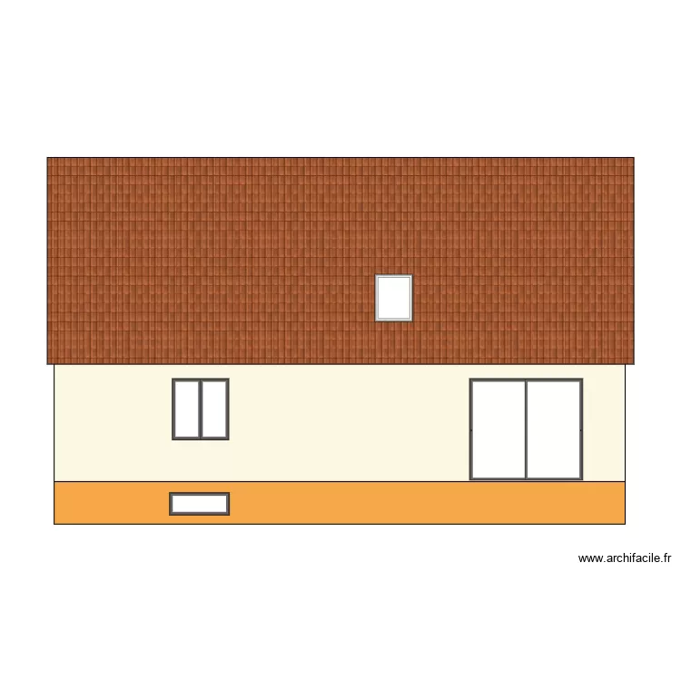 Etat projeté sud. Plan de Etat projeté sud. Plan de