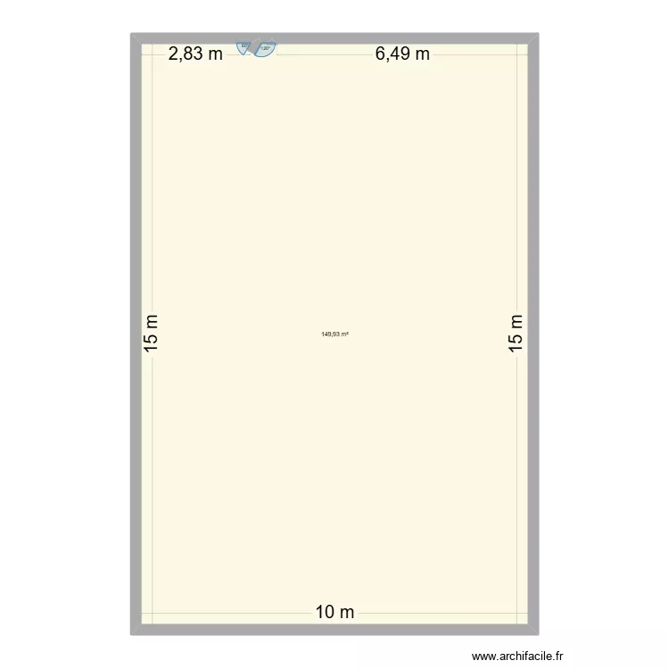 PLAN MAISON. Plan de 1 pièce et 150 m² PLAN MAISON. Plan de 1 pièce et 150 m²