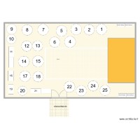 Plan réveillon 2025-2026 pour affichage