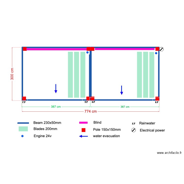 SIMON VAN VEEN 2. Plan de 2 pièces et 22 m2