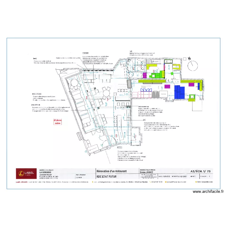 la petite bergerie 2. Plan de 