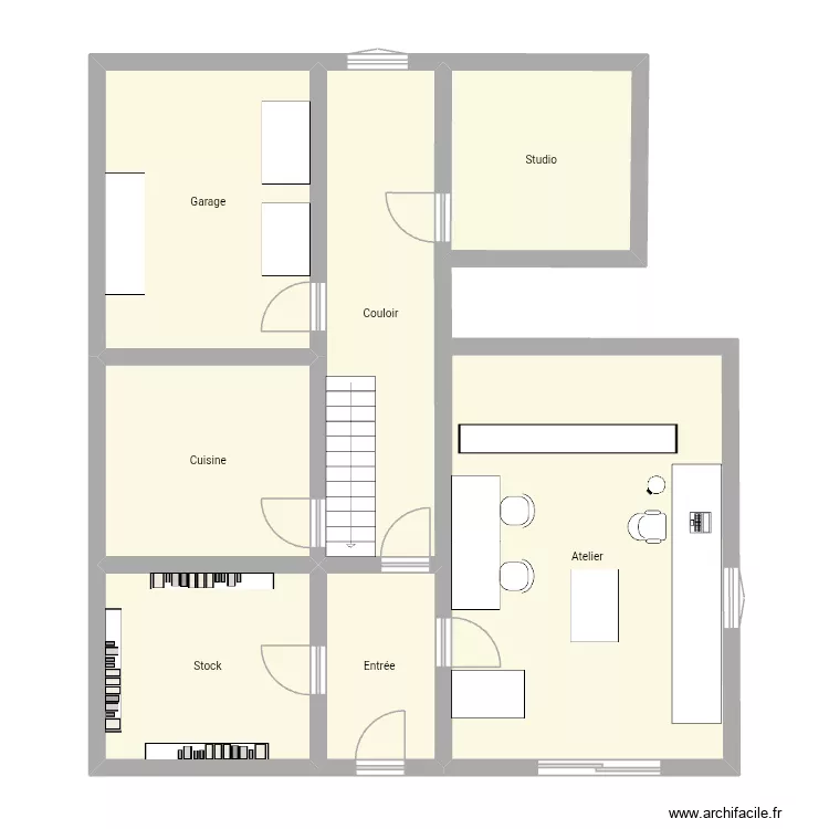 Stage. Plan de 