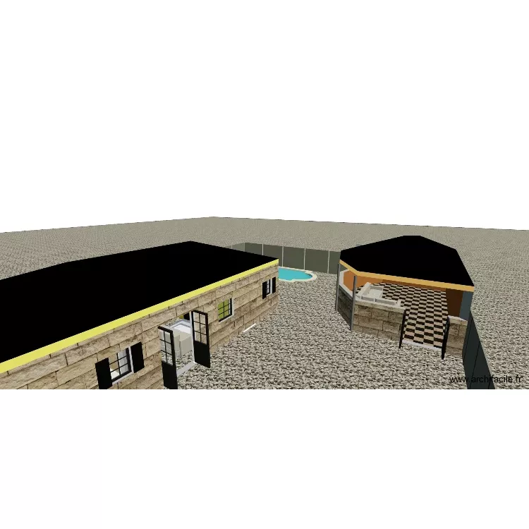 djibo. Plan de 9 Pièces et 70 m² djibo. Plan de 9 Pièces et 70 m²