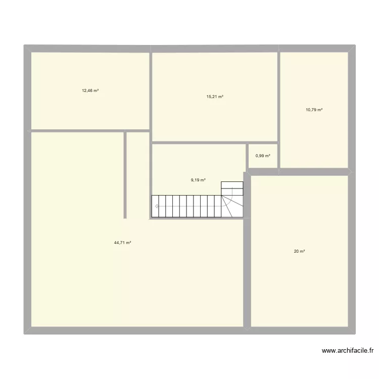 Aaa. Plan de 7  et 113 m²