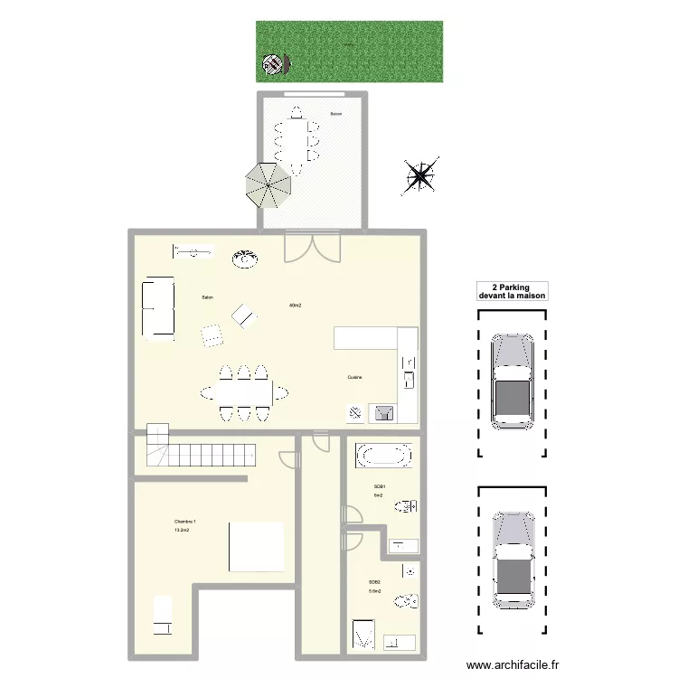 Jasper rez de chauss. Plan de Jasper rez de chauss. Plan de