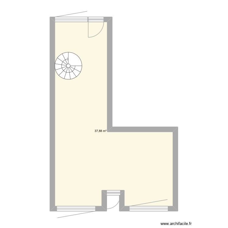 Tty. Plan de 0 pièce et 0 m2