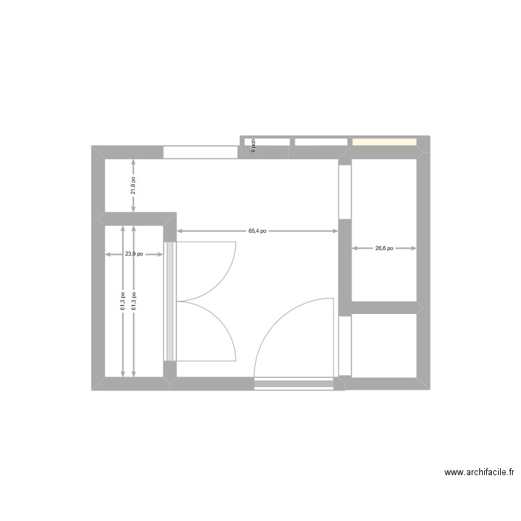 garde manger test. Plan de 0 pièce et 0 m2