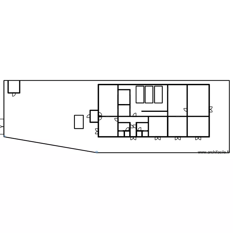 Anjara seafood. Plan de 24 et 1494 m² Anjara seafood. Plan de 24 et 1494 m²