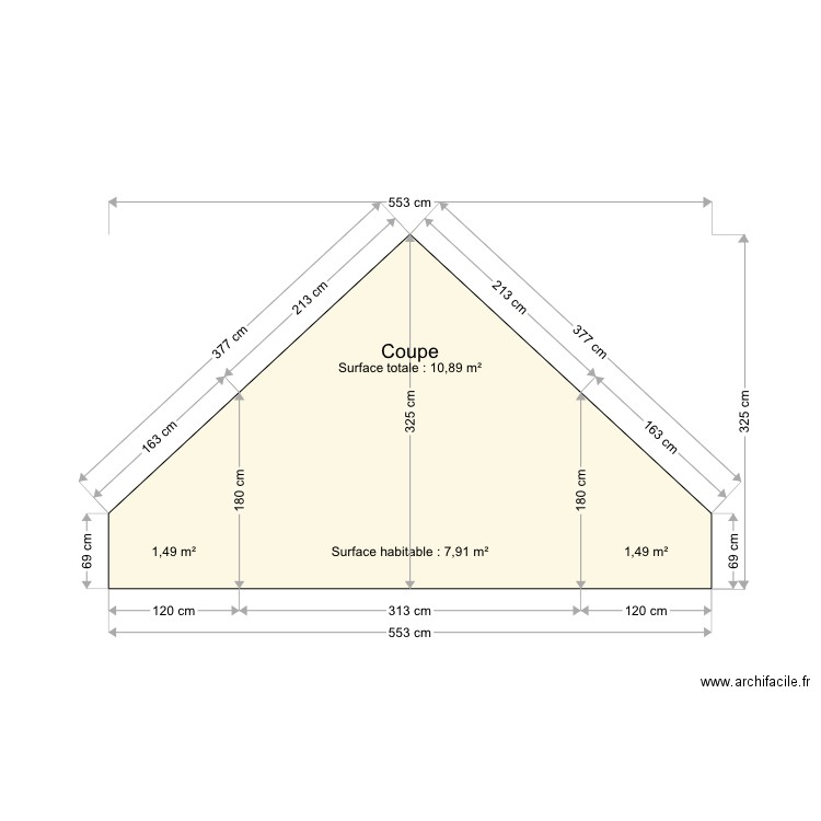 Texier . Plan de 0 pièce et 0 m2