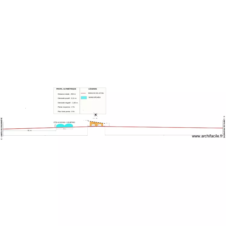 bat mono CCOUPE CC. Plan de 