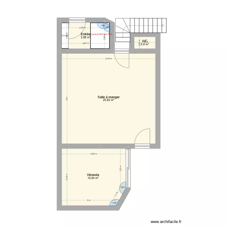luc. Plan de 4 et 42 m² luc. Plan de 4 et 42 m²