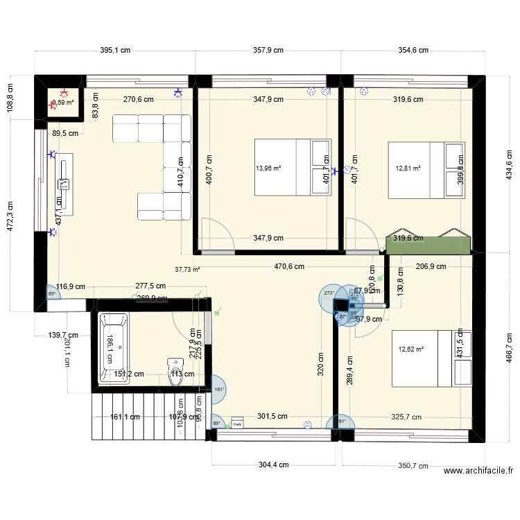 2em. Plan de 0 pièce et 0 m2