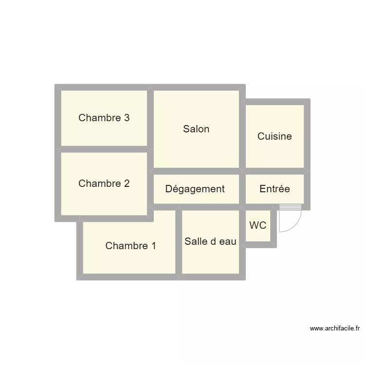 2410 LEBERRE. Plan de 