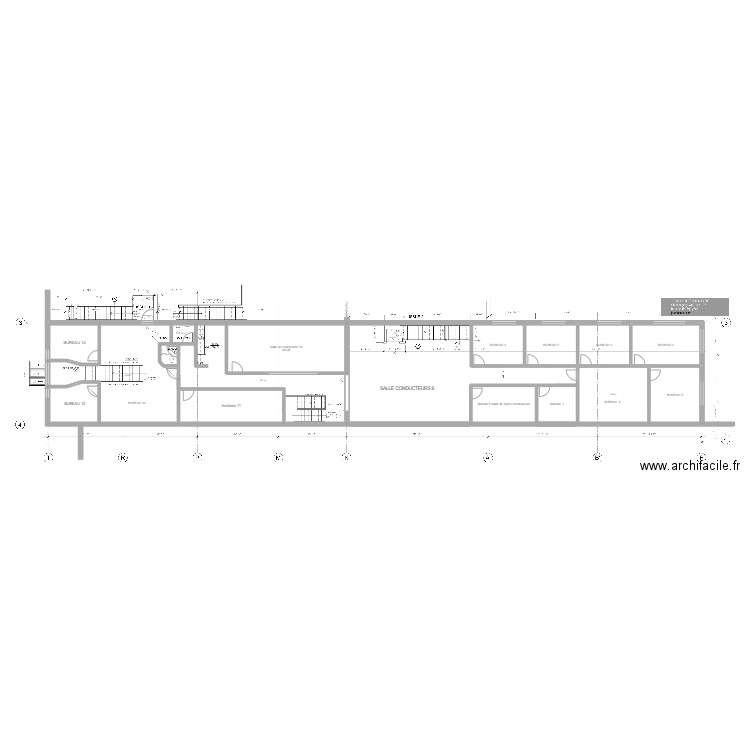 20240228 Plan approuvé Beloeil présentation. Plan de 17 pièces et 349 m2