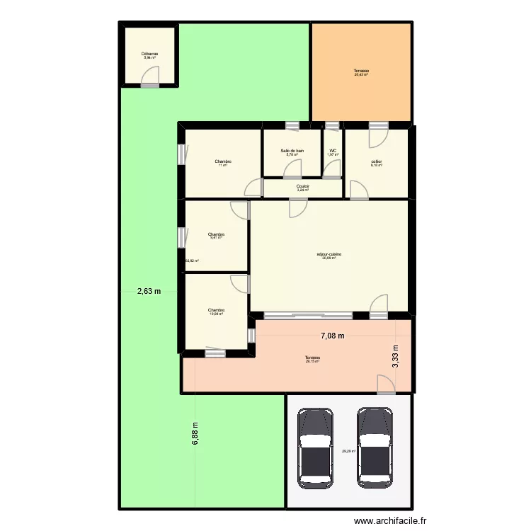 rousselot. Plan de 13 et 283 m² rousselot. Plan de 13 et 283 m²