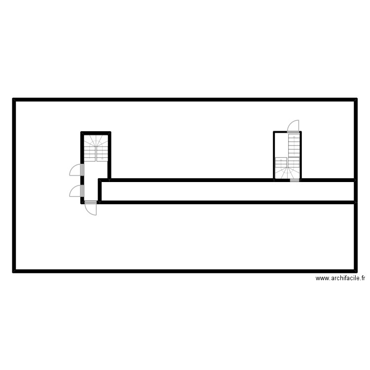 plan PC cafard. Plan de 4 pièces et 277 m2