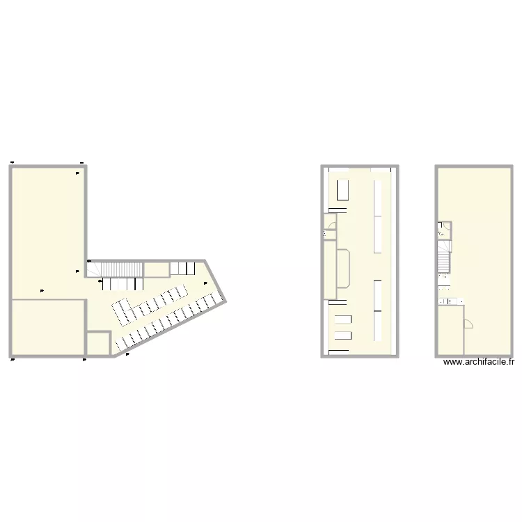AK 2026. Plan de 36  et 1423 m²