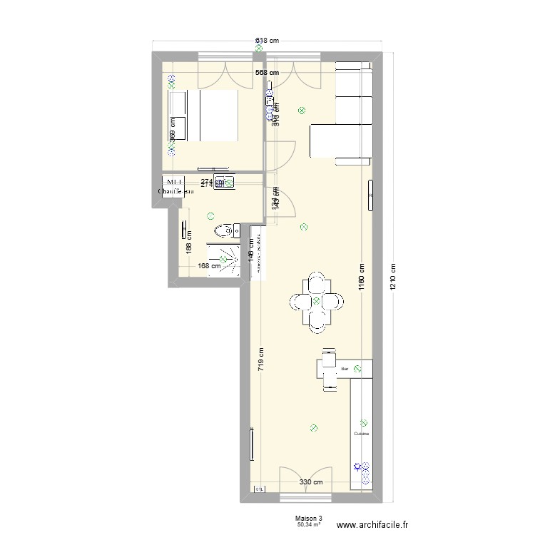 Maiosn 3. Plan de 0 pièce et 0 m2
