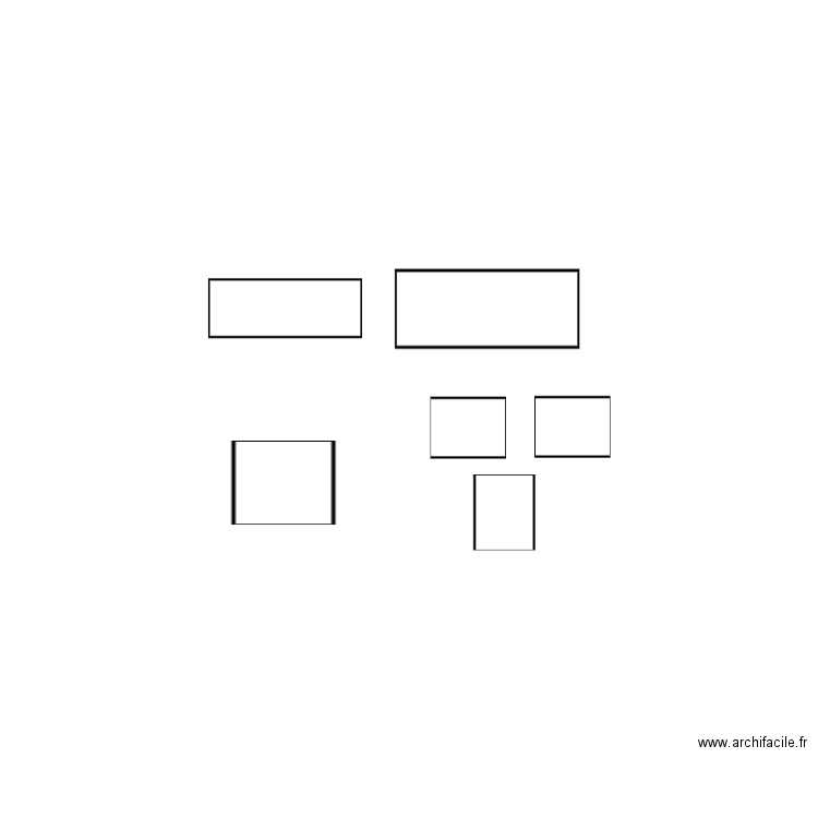 étagères. Plan de 0 pièce et 0 m2