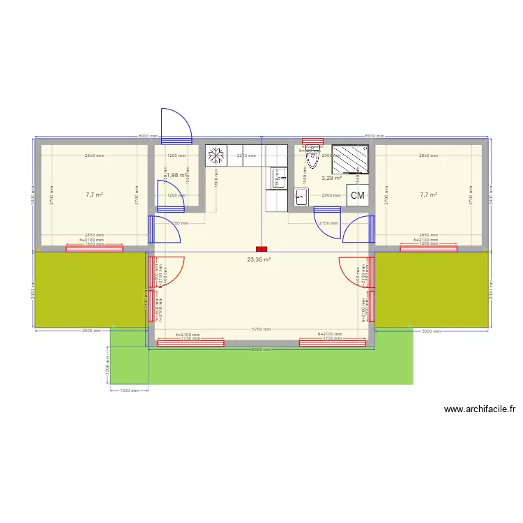 Лиля Переславль 2. Plan de 